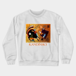 Black and Violet by Wassily Kandinsky Crewneck Sweatshirt